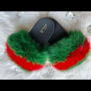 Super Cute Fluffy Furr Slides